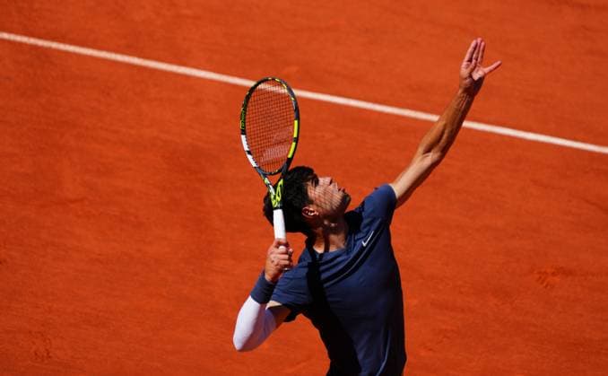 Carlos Alcaraz French Open Tennis, Day 13, Tennis, Roland Garros, Paris, France - 07 June 2024  Copyright: xJavierxGarcia Shutterstockx 14523806aq