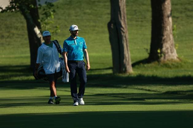 The Memorial Tournament Adam Hadwin of Canada walks on the third hole during Day Two of The Memorial Tournament presented by Workday at Muirfield Village Golf Club in Dublin, Ohio, USA on Friday, June 7, 2024. Dublin Ohio United States  Copyright: xJorgexLemusx originalFilename:lemus-thememor240607_npqfG.jpg