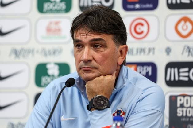 Media conference of the Croatian football team Head coach Zlatko Dalic at the press conference, PK, Pressekonferenz on the eve of tomorrow s friendly match against Portugal, Lisbon, Stadium Nacionale 07 June 2024 IgorxKralj PIXSELL