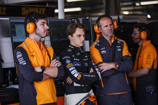 PIASTRI Oscar (aus), McLaren F1 Team MCL38, portrait during the Formula 1 AWS Grand Prix du Canada 2024, 9th round of the 2024 Formula One World Championship, WM, Weltmeisterschaft from June 07 to 09, 2024 on the Circuit Gilles Villeneuve, in MontrÃ al, Canada - F1 - CANADIAN GRAND PRIX 2024 DPPI Panoramic  240607_R09_CANADA_DP_240607_R09_CANADA_DP_EA017567