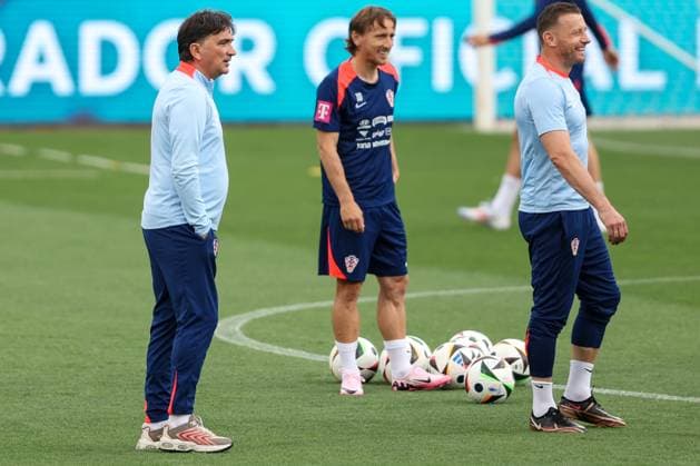 Training of the Croatian football team Zaltko Dalic during the Training of the Croatian football team ahead of tomorrow s friendly match against Portugal at the Nacionale stadium in Lisbon, Portugal June 7, 2024 IgorxKralj PIXSELL
