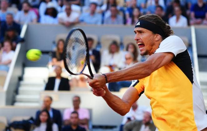 Alexander Zverev French Open Tennis, Day 13, Tennis, Roland Garros, Paris, France - 07 June 2024  Copyright: xJavierxGarcia Shutterstockx 14523806bv