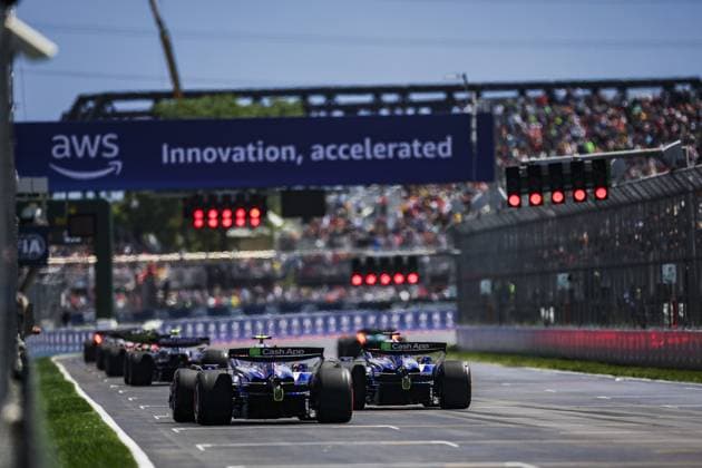 22 TSUNODA Yuki (jap), Visa Cash App RB F1 Team VCARB 01, action during the Formula 1 AWS Grand Prix du Canada 2024, 9th round of the 2024 Formula One World Championship, WM, Weltmeisterschaft from June 07 to 09, 2024 on the Circuit Gilles Villeneuve, in MontrÃ al, Canada - F1 - CANADIAN GRAND PRIX 2024 DPPI Panoramic  240607_R09_CANADA_DP_EA024610