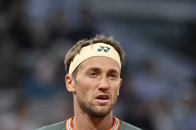 Tennis : Roland Garros 2024 - France - Casper Ruud - Norvege Tennis : Roland Garros 2024 - France - 07 06 2024 ChrysleneCaillaud Panoramic 