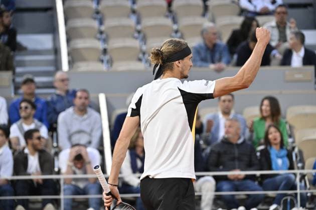 Tennis : Roland Garros 2024 - France - Alexander Zverev - Allemagne Tennis : Roland Garros 2024 - France - 07 06 2024 ChrysleneCaillaud Panoramic 