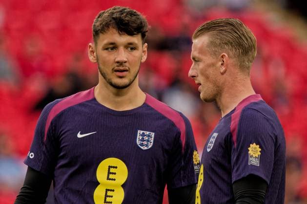 London, England, June 07 2024: James Trafford (24 England) warming up before the International Friendly, Länderspiel, Nationalmannschaft game between England and Iceland at Wembley Stadium in London, England. (Pedro Porru SPP) Copyright: xPedroxPorrux xSPPx spp-en-PePoSp-4F8A8956