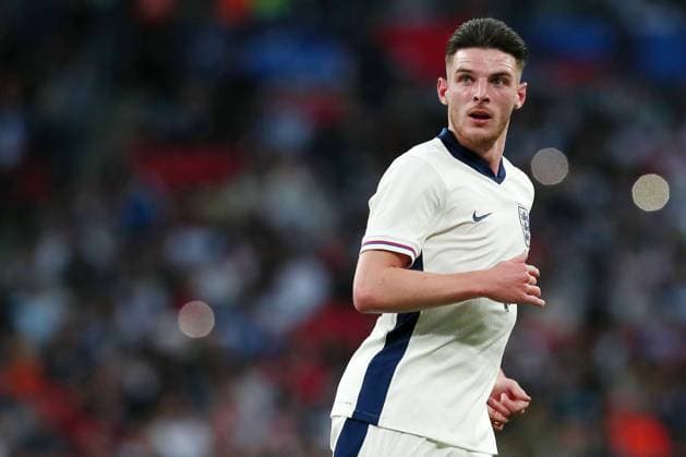 England v Iceland, London, UK - 07 June 2024 Declan Rice of England during the International Friendly, Länderspiel, Nationalmannschaft match between England and Iceland at Wembley Stadium, London on 07 June 2024 ( London Wembley Stadium England Copyright: xGeorgexBeck PPAUKx PPA-120340