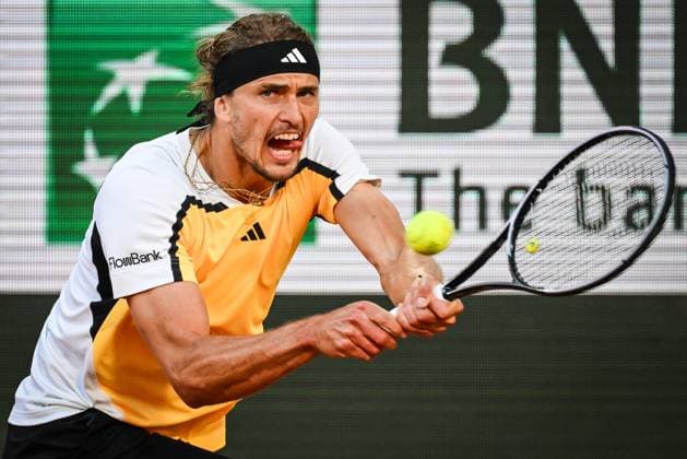 June 7, 2024, Paris, France, France: Alexander ZVEREV of Germany during the thirteenth day of Roland-Garros 2024, French Open 2024, Grand Slam tennis tournament at the Roland-Garros Stadium on June 07, 2024 in Paris, France. Paris France - ZUMAm308 20240607_zsp_m308_019 Copyright: xMatthieuxMirvillex