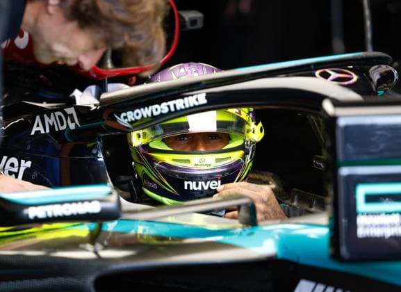 HAMILTON Lewis (gbr), Mercedes AMG F1 Team W15, portrait during the Formula 1 AWS Grand Prix du Canada 2024, 9th round of the 2024 Formula One World Championship, WM, Weltmeisterschaft from June 07 to 09, 2024 on the Circuit Gilles Villeneuve, in MontrÃ al, Canada - F1 - CANADIAN GRAND PRIX 2024 DPPI Panoramic  F12024GP09CAN_JK392369