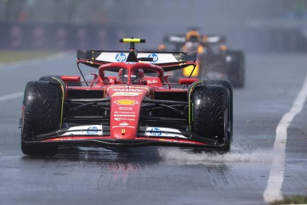 Circuit Gilles-Villeneuve 55 Carlos Sainz (esp) Scuderia Ferrari (ita) Ferrari SF-243, during the 2024 Formula 1 Canadian Grand Prix, 9th round of the 2024 Formula 1 World Championship, WM, Weltmeisterschaft from June 7 to 9 2024 at Gilles Villeneuve Circuit in Montreal. (Philippe Nanchino SPP) Copyright: xPhilippexNanchinox xSPPx spp-en-EuSpIm-PN4_F1_Canada_07Jun2024_MT029