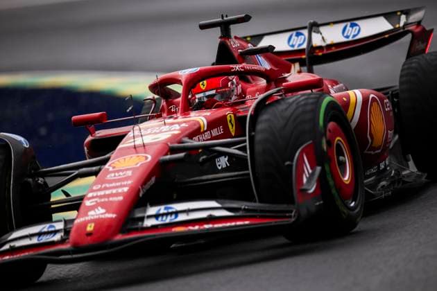 16 LECLERC Charles (mco), Scuderia Ferrari SF-24, action during the Formula 1 AWS Grand Prix du Canada 2024, 9th round of the 2024 Formula One World Championship, WM, Weltmeisterschaft from June 07 to 09, 2024 on the Circuit Gilles Villeneuve, in MontrÃ al, Canada - F1 - CANADIAN GRAND PRIX 2024 DPPI Panoramic  240608_R09_CANADA_DP_EA010957