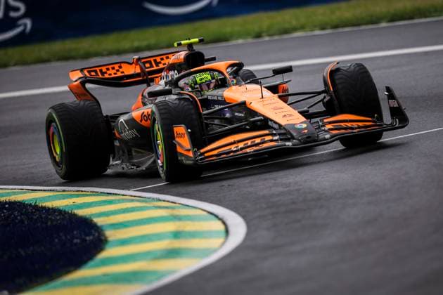 04 NORRIS Lando (gbr), McLaren F1 Team MCL38, action during the Formula 1 AWS Grand Prix du Canada 2024, 9th round of the 2024 Formula One World Championship, WM, Weltmeisterschaft from June 07 to 09, 2024 on the Circuit Gilles Villeneuve, in MontrÃ al, Canada - F1 - CANADIAN GRAND PRIX 2024 DPPI Panoramic  240608_R09_CANADA_DP_EA010995