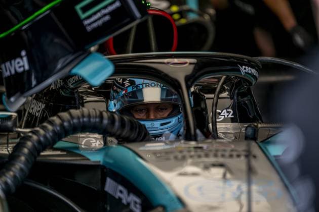 Montreal - 07-06-2024, Circuit Gilles Villeneuve, George Russell at the Formula 1 Canada Grand Prix 2024 Friday Formula 1 Canada Grand Prix 2024 Friday  x25443739x Copyright: