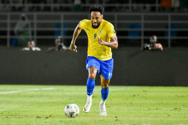 ABIDJAN, COTE D IVOIRE - JUNE 7: Aubameyang Pierre Emeric of Gabon during the 2026 FIFA World Cup, WM, Weltmeisterschaft, Fussball Qualifier match between Cote D Ivoire and Gabon at Stade Amadou Gon Coulibaly on June 7, 2024 in Abidjan, Cote S Ivoire. Photo by MOUSSAVOU B Aristide Copyright: xx