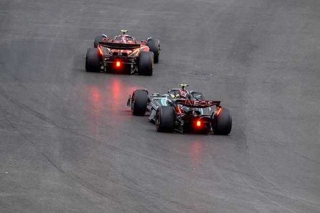 MONTREAL, CANADA: Lewis Hamilton, racing for the Mercedes F1 team during the 2024 Formula 1 Canadian Grand Prix at the Circuit Gilles Villeneuve in Montreal, Canada