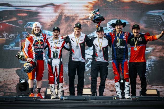 Sport Themen der Woche KW23 Sport Bilder des Tages Ambiance RallyGP during the Podium Ceremony of the 2024 Desafio Ruta 40, on June 7, 2024 in Cordoba, Argentina - AUTO - DESAFIO RUTA 40 2024 DPPI Panoramic  20240607DSR0134