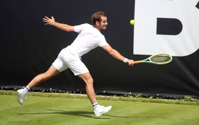 08 06 2024, Boss Open 2024, ATP Tour 250, TC Weissenhof Stuttgart, Tennis, Sport, in the picture Richard Gasquet FRA