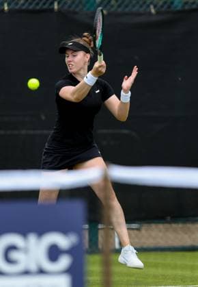 Rothesay Open Nottingham Day One Talia Gibson (AUS) in the Qualifying Round of the Rothesay Open Nottingham Day One at Lexus Nottingham Tennis Centre, Nottingham Copyright: xAndyxSumnerx FIL-20255-0021 UK Newspapers OUT