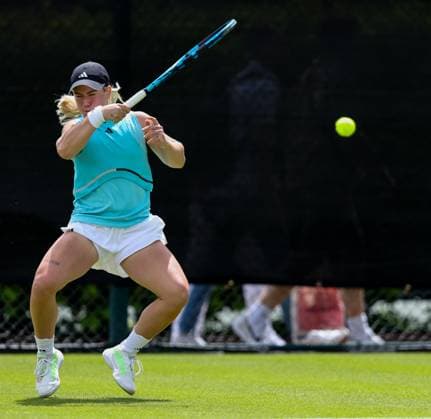 Rothesay Open Nottingham Day One Sonay Kartal (GBR) in the Qualifying Round of the Rothesay Open Nottingham Day One at Lexus Nottingham Tennis Centre, Nottingham Copyright: xAndyxSumnerx FIL-20255-0027 UK Newspapers OUT