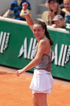 8th June 2024; Roland Garros, Paris, France; 2024 French Open Tennis tournament, Day 14; Tereza Valentova (CZE) celebrates winning the Roland Garros Junior Womens Singles against Laura Samson (CZE)  ActionPlus12652058 JonxBromley