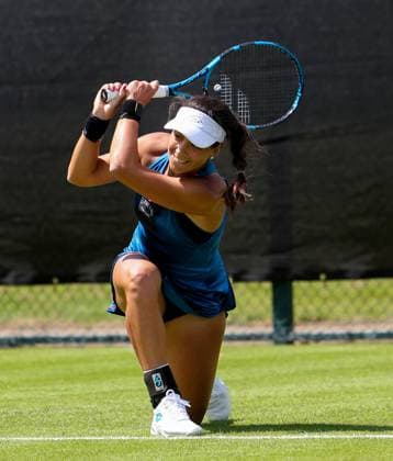 Rothesay Open Nottingham Day One Katarzyna Kawa (POL) in the Qualifying Round of the Rothesay Open Nottingham Day One at Lexus Nottingham Tennis Centre, Nottingham Copyright: xAndyxSumnerx FIL-20255-0043 UK Newspapers OUT