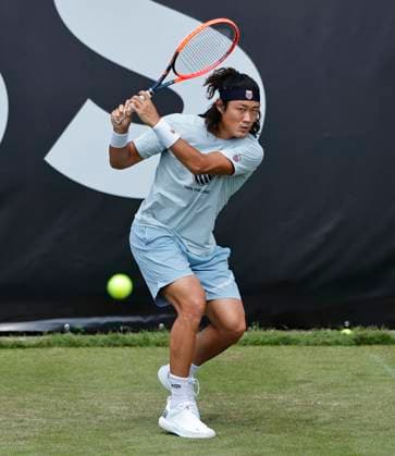08 06 2024, Boss Open 2024, ATP Tour 250, TC Weissenhof Stuttgart, Tennis, Sport, in the picture Zhang Zhizhen CHIN