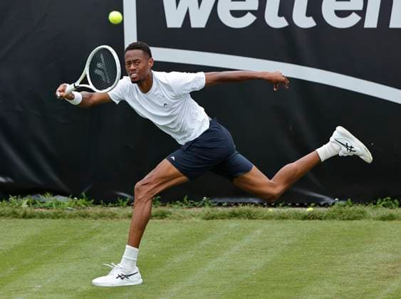 08 06 2024, Boss Open 2024, ATP Tour 250, TC Weissenhof Stuttgart, Tennis, Sport, in the picture Christopher Eubanks USA