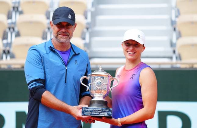 Tennis, Iga Swiatek separates from coach Tomasz Wiktorowski, archive pictures