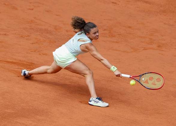 Jasmine Paolini, Final, Final Tennis French Open 2024 Roland Garros Paris France June 8, 2024 Copyright: xJuergenxHasenkopfx