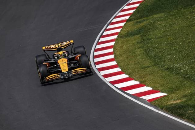 04 NORRIS Lando (gbr), McLaren F1 Team MCL38, action during the Formula 1 AWS Grand Prix du Canada 2024, 9th round of the 2024 Formula One World Championship, WM, Weltmeisterschaft from June 07 to 09, 2024 on the Circuit Gilles Villeneuve, in MontrÃ al, Canada - F1 - CANADIAN GRAND PRIX 2024 DPPI Panoramic  240608_R09_CANADA_DP_EA021066