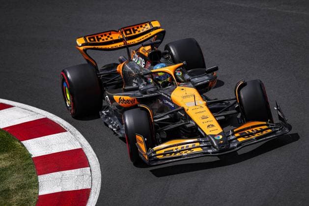 81 PIASTRI Oscar (aus), McLaren F1 Team MCL38, action during the Formula 1 AWS Grand Prix du Canada 2024, 9th round of the 2024 Formula One World Championship, WM, Weltmeisterschaft from June 07 to 09, 2024 on the Circuit Gilles Villeneuve, in MontrÃ al, Canada - F1 - CANADIAN GRAND PRIX 2024 DPPI Panoramic  240608_R09_CANADA_DP_EA022592