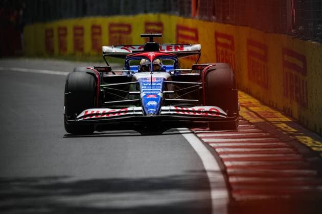 03 RICCIARDO Daniel (aus), Visa Cash App RB F1 Team VCARB 01, action during the Formula 1 AWS Grand Prix du Canada 2024, 9th round of the 2024 Formula One World Championship, WM, Weltmeisterschaft from June 07 to 09, 2024 on the Circuit Gilles Villeneuve, in MontrÃ al, Canada - F1 - CANADIAN GRAND PRIX 2024 DPPI Panoramic  240608_R09_CANADA_DP_XB3_3773