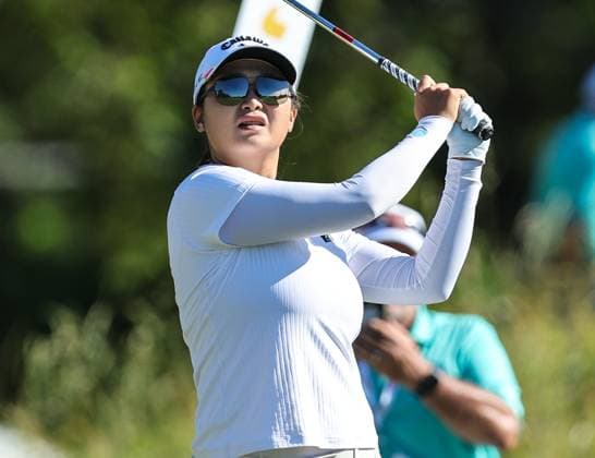 June 8, 2024: Yan Liu of China tees off during the ShopRite LPGA, Golf Damen Classic in Galloway, NJ. CSM Galloway United States of America - ZUMAc04_ 20240608_zma_c04_011 Copyright: xMikexLangishx
