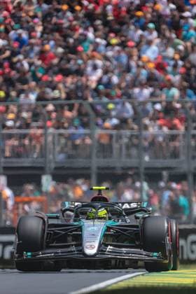 44 Lewis Hamilton gbr Mercedes AMG Petronas Formula One team deu Mercedes W15, during the 2024 Formula 1 Canadian Grand Prix, 9th round of the 2024 Formula 1 World Championship from June 7 to 9, 2024 at the Gilles Villeneuve Circuit in Montreal Montreal Circuit Gilles Villeneuve Canada Canada Copyright: xJustPictures.ch PhilippexNanchinox jp-en-EuSpIm-PN4_F1_Canada_08Jun2024_MT045