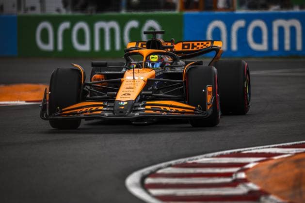 81 PIASTRI Oscar (aus), McLaren F1 Team MCL38, action during the Formula 1 AWS Grand Prix du Canada 2024, 9th round of the 2024 Formula One World Championship, WM, Weltmeisterschaft from June 07 to 09, 2024 on the Circuit Gilles Villeneuve, in MontrÃ al, Canada - F1 - CANADIAN GRAND PRIX 2024 DPPI Panoramic  240608_R09_CANADA_DP_EA024712_1