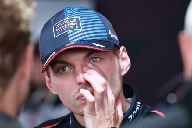 FORMULA 1 AWS GRAND PRIX DU CANADA 2024 08 06 2024, Circuit Gilles Villeneuve, Montreal, FORMULA 1 AWS GRAND PRIX DU CANADA 2024 , in the picture pole position for George Russell GBR , Mercedes AMG Petronas Formula One Team, 2nd starting position for Max Verstappen NLD , Oracle Red Bull Racing, 3rd starting position for Lando Norris GBR , McLaren F1 Team nordphotoxGmbHx xBratic nph00250