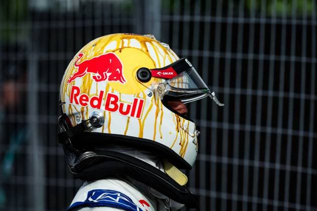RICCIARDO Daniel (aus), Visa Cash App RB F1 Team VCARB 01, portrait during the Formula 1 AWS Grand Prix du Canada 2024, 9th round of the 2024 Formula One World Championship, WM, Weltmeisterschaft from June 07 to 09, 2024 on the Circuit Gilles Villeneuve, in MontrÃ al, Canada - F1 - CANADIAN GRAND PRIX 2024 DPPI Panoramic  240608_R09_CANADA_DP_FGOO6043