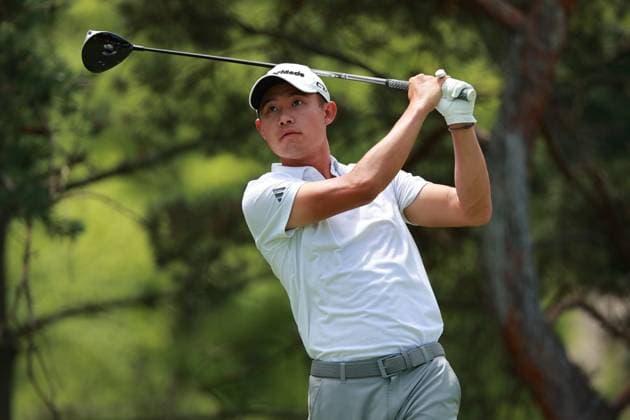 The Memorial Tournament Collin Morikawa of the United States tees off on the second hole during Day Three of The Memorial Tournament presented by Workday at Muirfield Village Golf Club in Dublin, Ohio, USA on Saturday, June 8, 2024. Dublin Ohio United States  Copyright: xJorgexLemusx originalFilename:lemus-thememor240608_npM2C.jpg