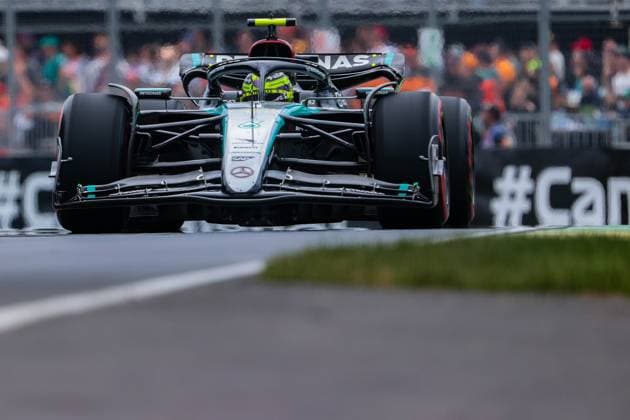Circuit Gilles-Villeneuve 44 Lewis Hamilton (gbr) Mercedes-AMG Petronas Formula One team (deu) Mercedes W15, during the 2024 Formula 1 Canadian Grand Prix, 9th round of the 2024 Formula 1 World Championship, WM, Weltmeisterschaft from June 7 to 9, 2024 at the Gilles Villeneuve Circuit in Montreal. (Philippe Nanchino SPP) Copyright: xPhilippexNanchinox xSPPx spp-en-EuSpIm-PN4_F1_Canada_08Jun2024_MT1022