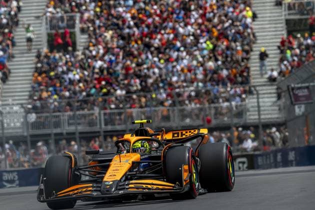 Montreal - 08-06-2024, Circuit Gilles Villeneuve, Lando Norris at the Formula 1 Canada Grand Prix 2024 Saturday Formula 1 Canada Grand Prix 2024 Saturday  x25451867x Copyright: