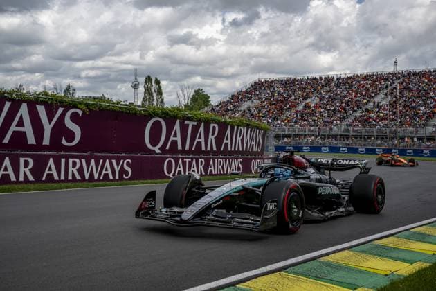 Montreal - 08-06-2024, Circuit Gilles Villeneuve, George Russell at the Formula 1 Canada Grand Prix 2024 Saturday Formula 1 Canada Grand Prix 2024 Saturday  x25451876x Copyright: