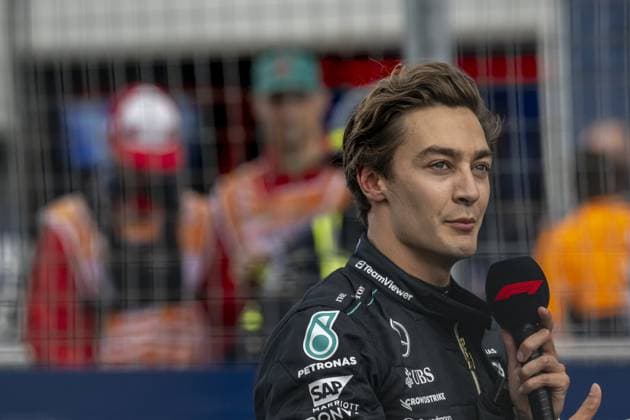 Montreal - 08-06-2024, Circuit Gilles Villeneuve, George Russell at the Formula 1 Canada Grand Prix 2024 Saturday Formula 1 Canada Grand Prix 2024 Saturday  x25451958x Copyright: