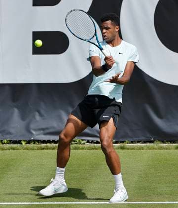 09 06 2024, Boss Open 2024, ATP Tour 250, TC Weissenhof Stuttgart, Tennis, Sport, in the picture Giovanni Mpetshi Pericardi FRA