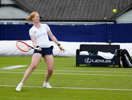 Alison Van Uytvanck from Belgium Lexus Surbiton Trophy, Day 7, Tennis, Surbiton Racket & Fitness Club, London, UK - 09 June 2024  Copyright: xDavexShopland Shutterstockx 14526576aa
