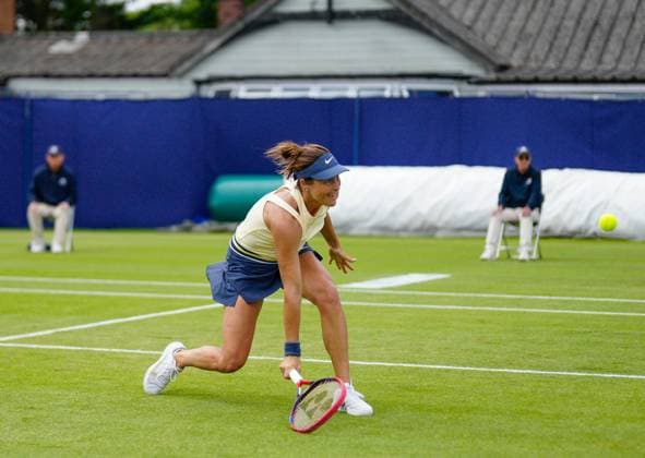 Tatjana Maria from Germany Lexus Surbiton Trophy, Day 7, Tennis, Surbiton Racket & Fitness Club, London, UK - 09 June 2024  Copyright: xDavexShopland Shutterstockx 14526576ab