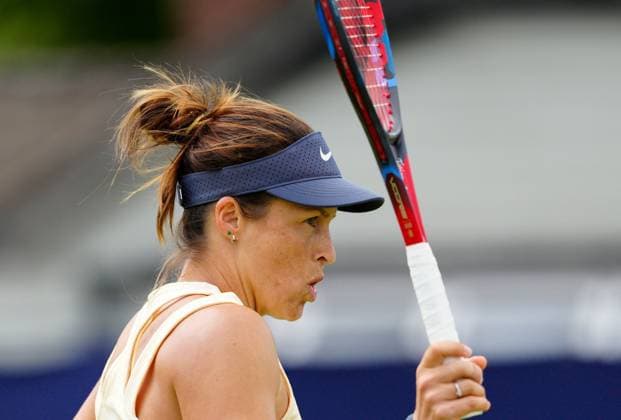 Tatjana Maria from Germany Lexus Surbiton Trophy, Day 7, Tennis, Surbiton Racket & Fitness Club, London, UK - 09 June 2024  Copyright: xDavexShopland Shutterstockx 14526576v