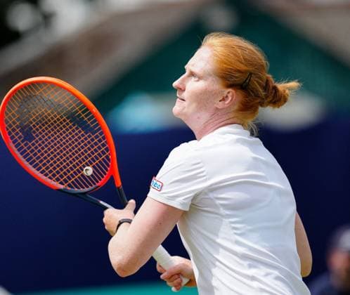 Alison Van Uytvanck from Belgium Lexus Surbiton Trophy, Day 7, Tennis, Surbiton Racket & Fitness Club, London, UK - 09 June 2024  Copyright: xDavexShopland Shutterstockx 14526576l