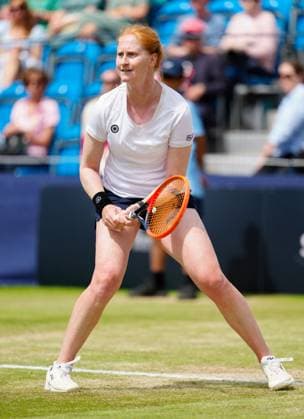 Alison Van Uytvanck from Belgium Lexus Surbiton Trophy, Day 7, Tennis, Surbiton Racket & Fitness Club, London, UK - 09 June 2024  Copyright: xDavexShopland Shutterstockx 14526576g