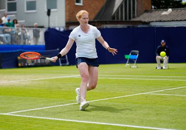 Alison Van Uytvanck from Belgium Lexus Surbiton Trophy, Day 7, Tennis, Surbiton Racket & Fitness Club, London, UK - 09 June 2024  Copyright: xDavexShopland Shutterstockx 14526576ag