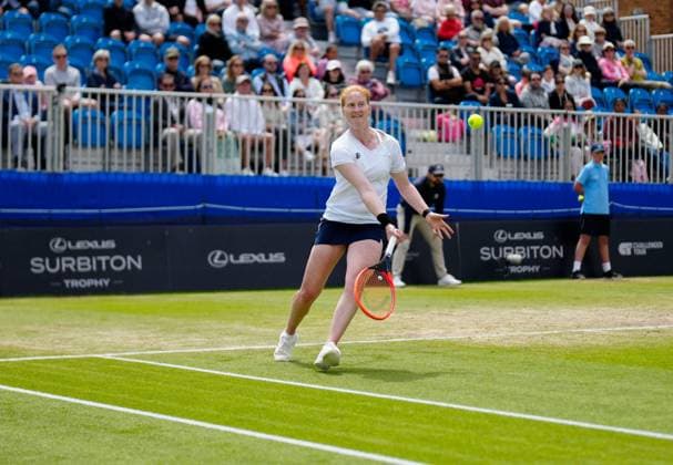 Alison Van Uytvanck from Belgium Lexus Surbiton Trophy, Day 7, Tennis, Surbiton Racket & Fitness Club, London, UK - 09 June 2024  Copyright: xDavexShopland Shutterstockx 14526576ad